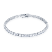 White Diamond Tennis Bracelet - K.S. Sze & Sons