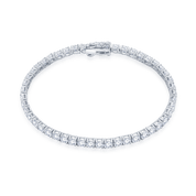 White Diamond Tennis Bracelet - K.S. Sze & Sons