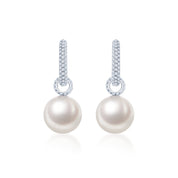 White South Sea Pearl Earrings - K.S. Sze & Sons