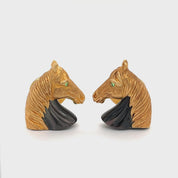 Mother of Pearl Horse Cufflinks