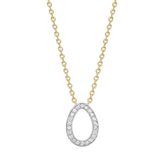 FABERGE 18K Diamond Necklace - K.S. Sze & Sons