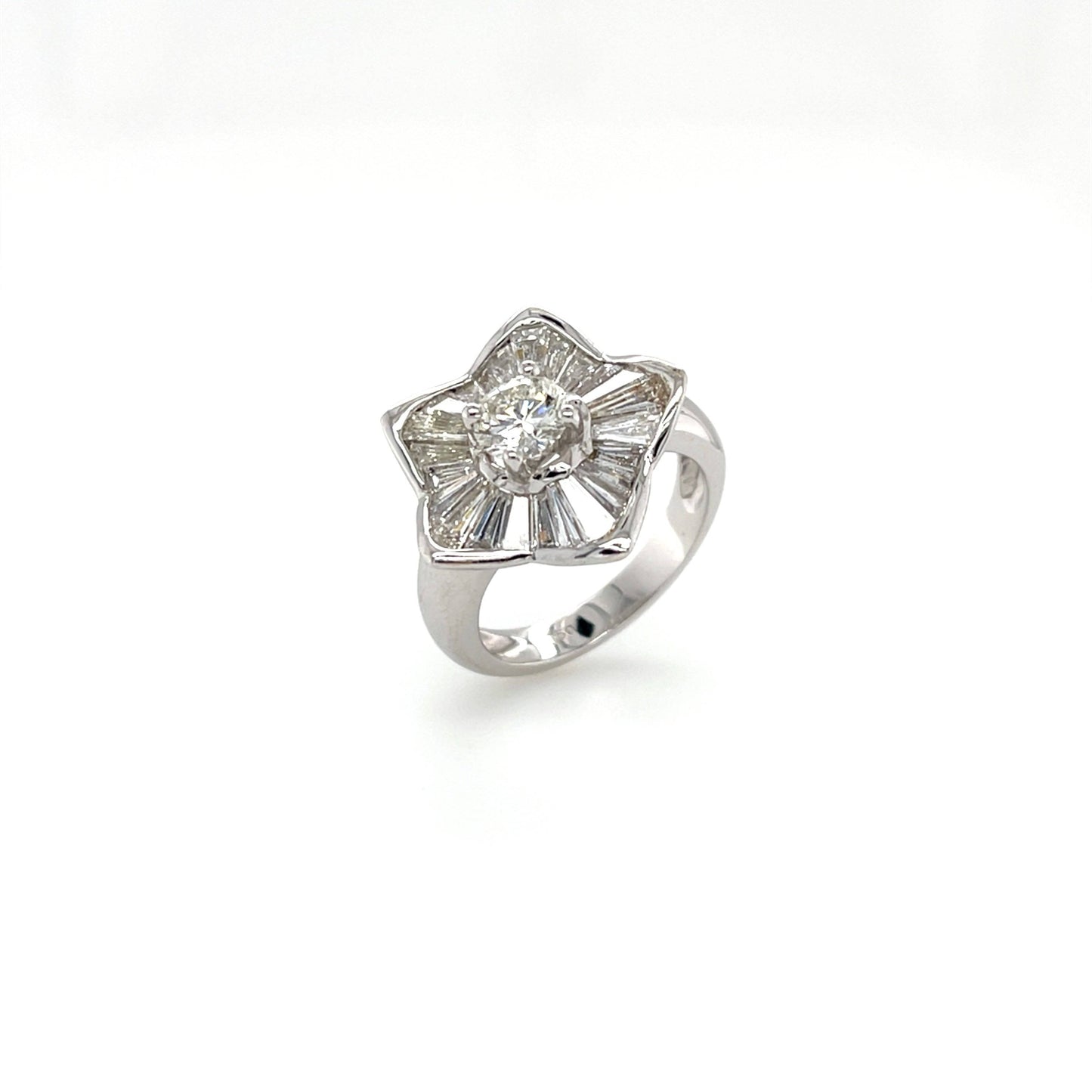 18K Diamond Ring - K.S. Sze & Sons