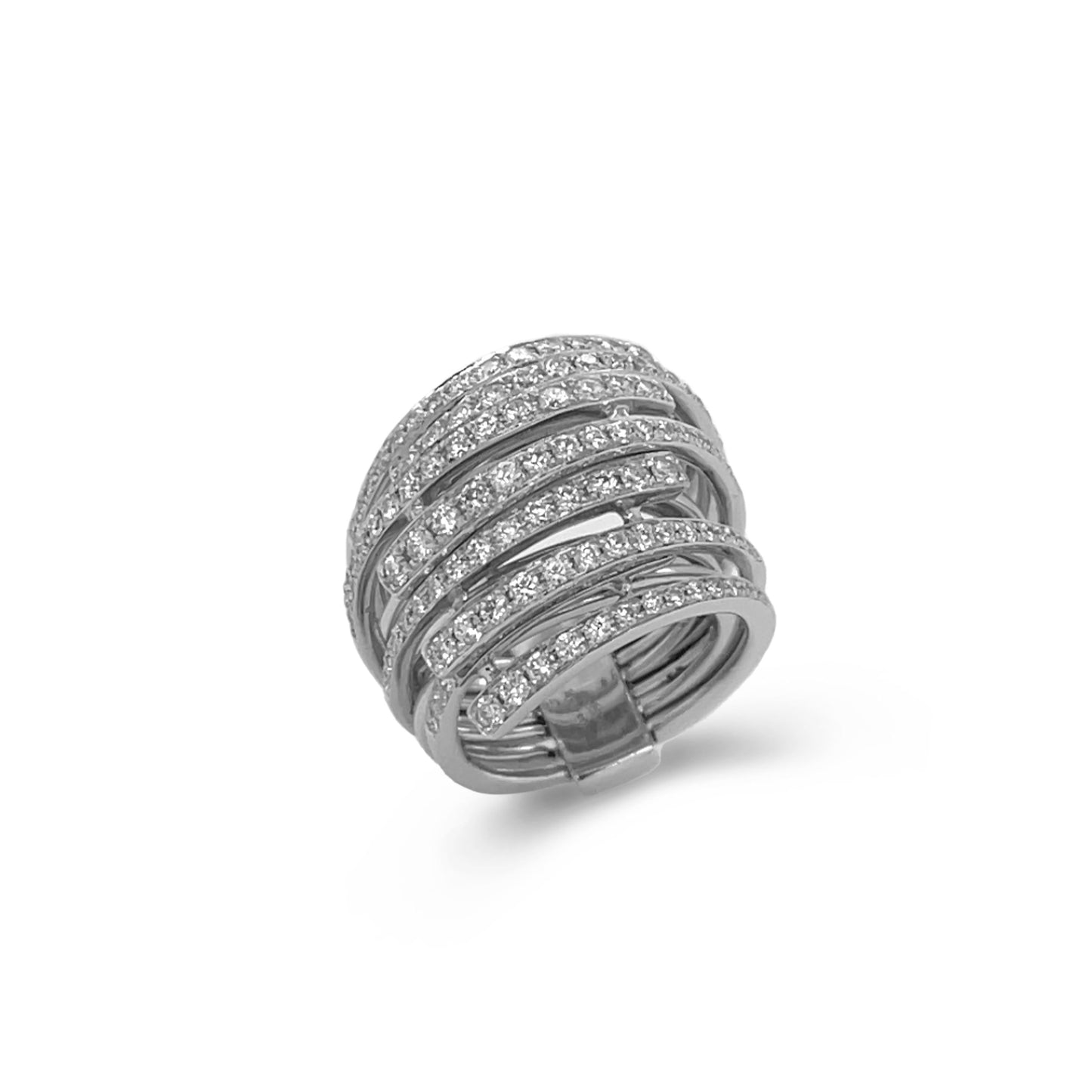 18K Diamond Ring - K.S. Sze & Sons