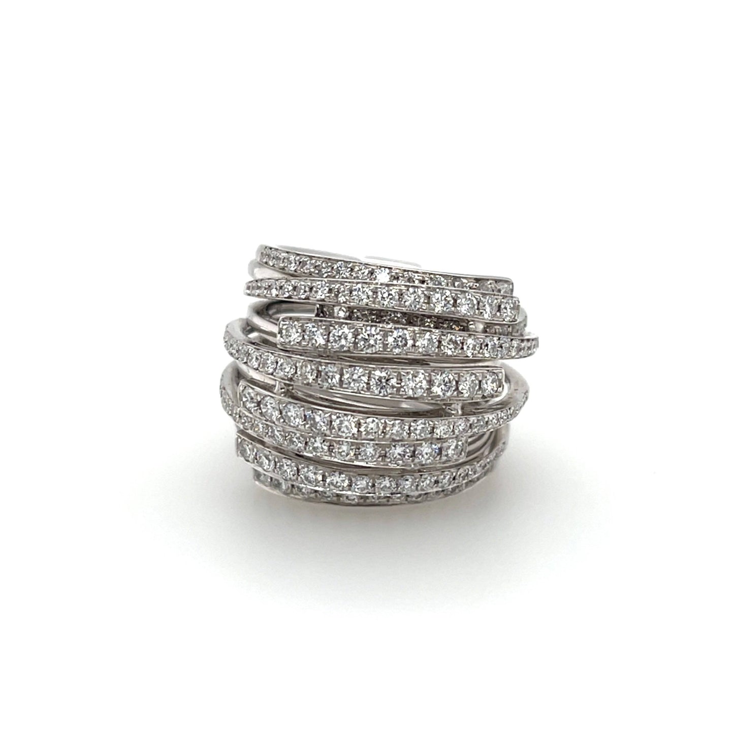 18K Diamond Ring - K.S. Sze & Sons