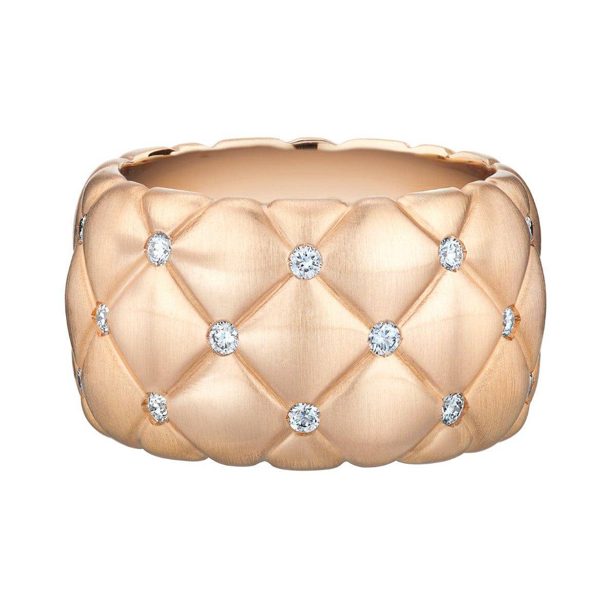 FABERGE 18K Diamond Ring - K.S. Sze & Sons