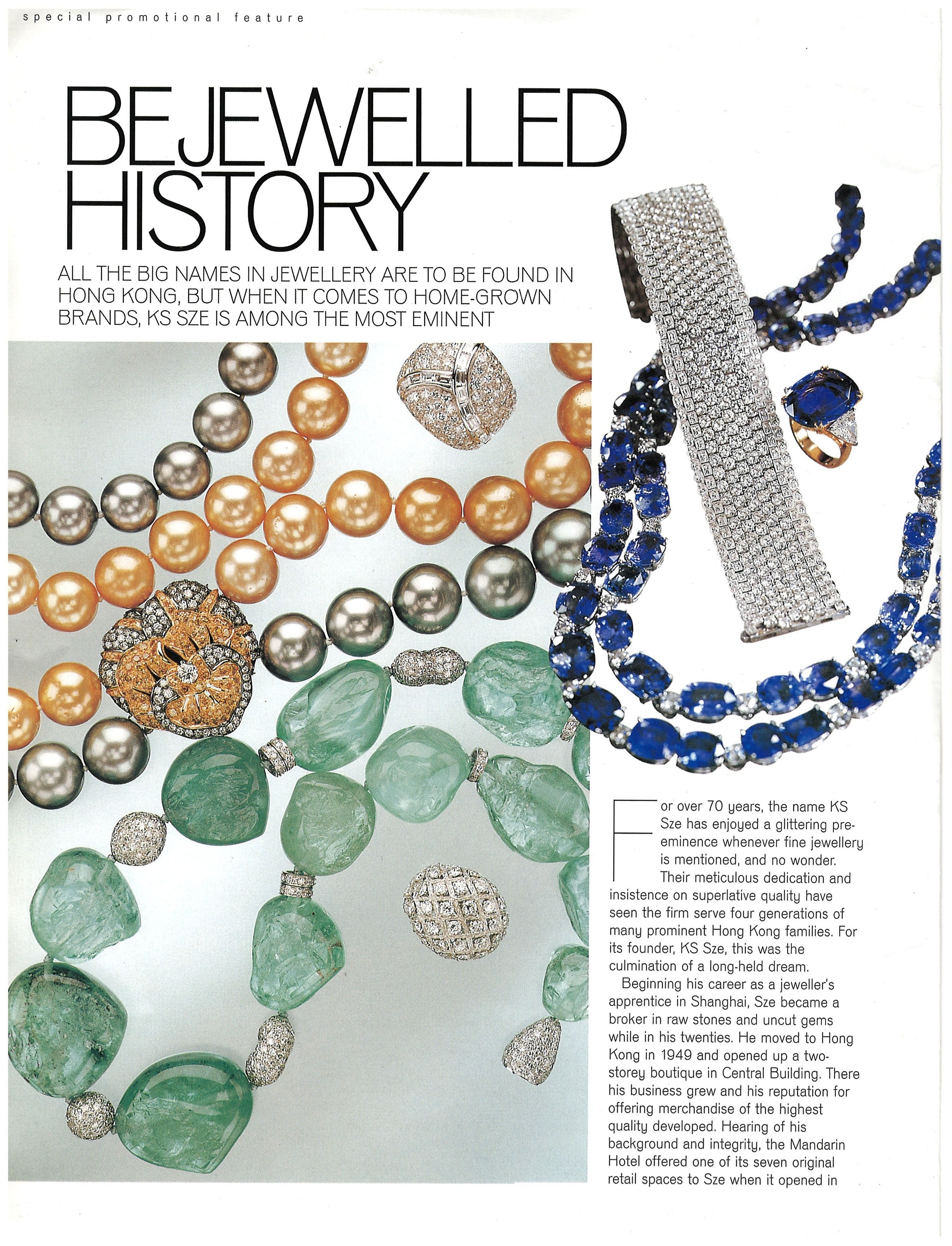 HONG KONG TATLER - K.S. Sze & Sons