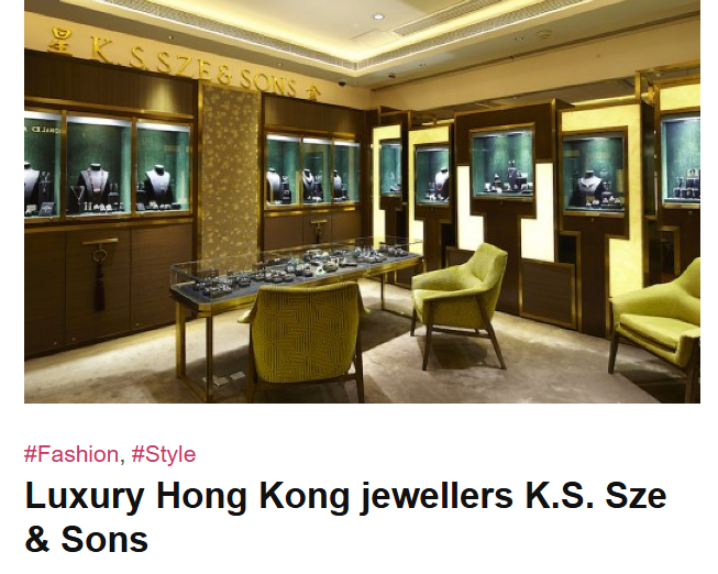 #legend: Luxury Hong Kong jewellers K.S. Sze & Sons