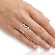 Invisible Band Diamond Ring