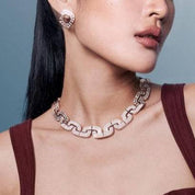 The Grand Maya Diamond Necklace - K.S. Sze & Sons