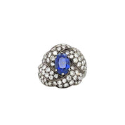 Sapphire & Diamond Ring