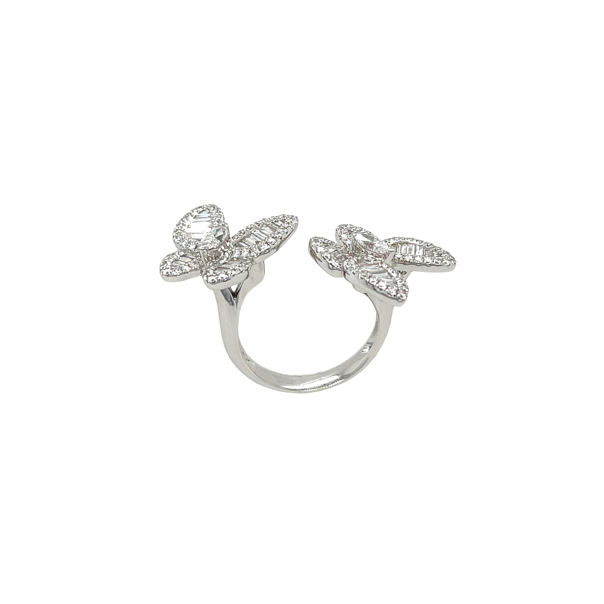Butterfly Diamond Ring - K.S. Sze & Sons