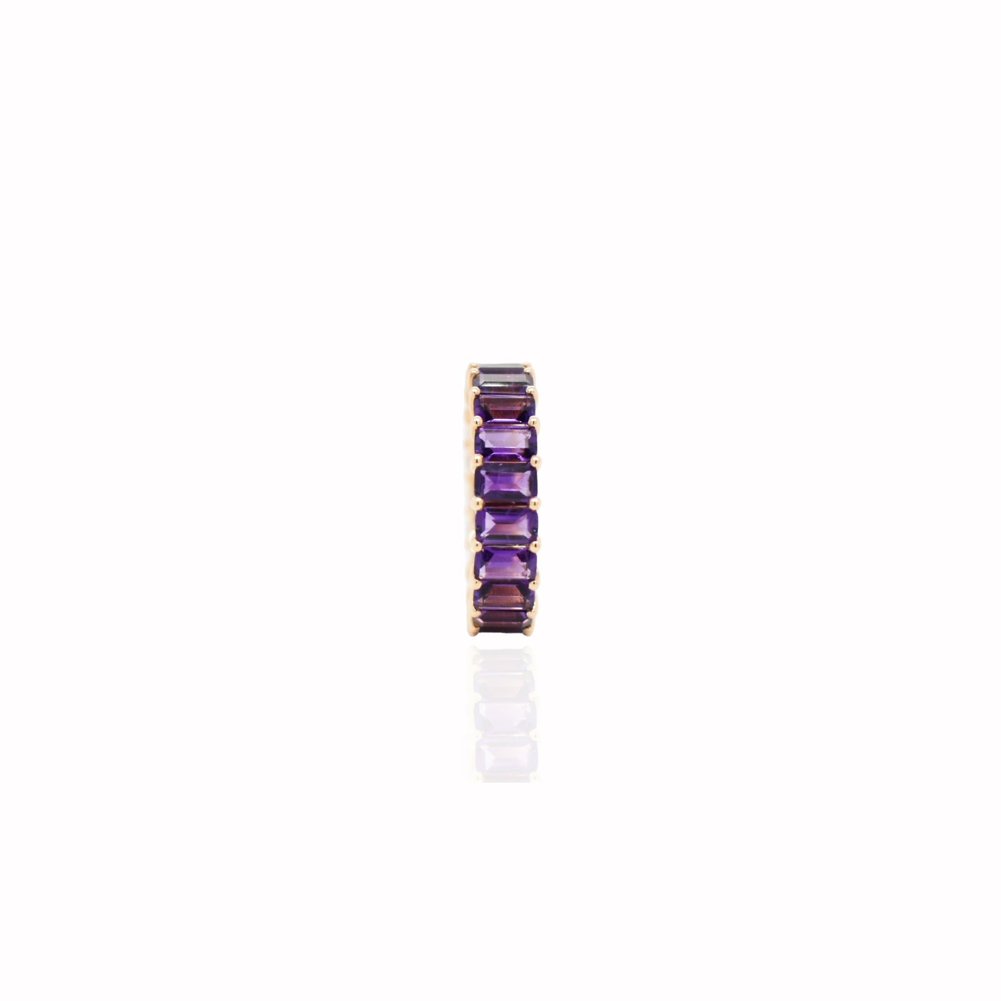 Amethyst Eternity Ring