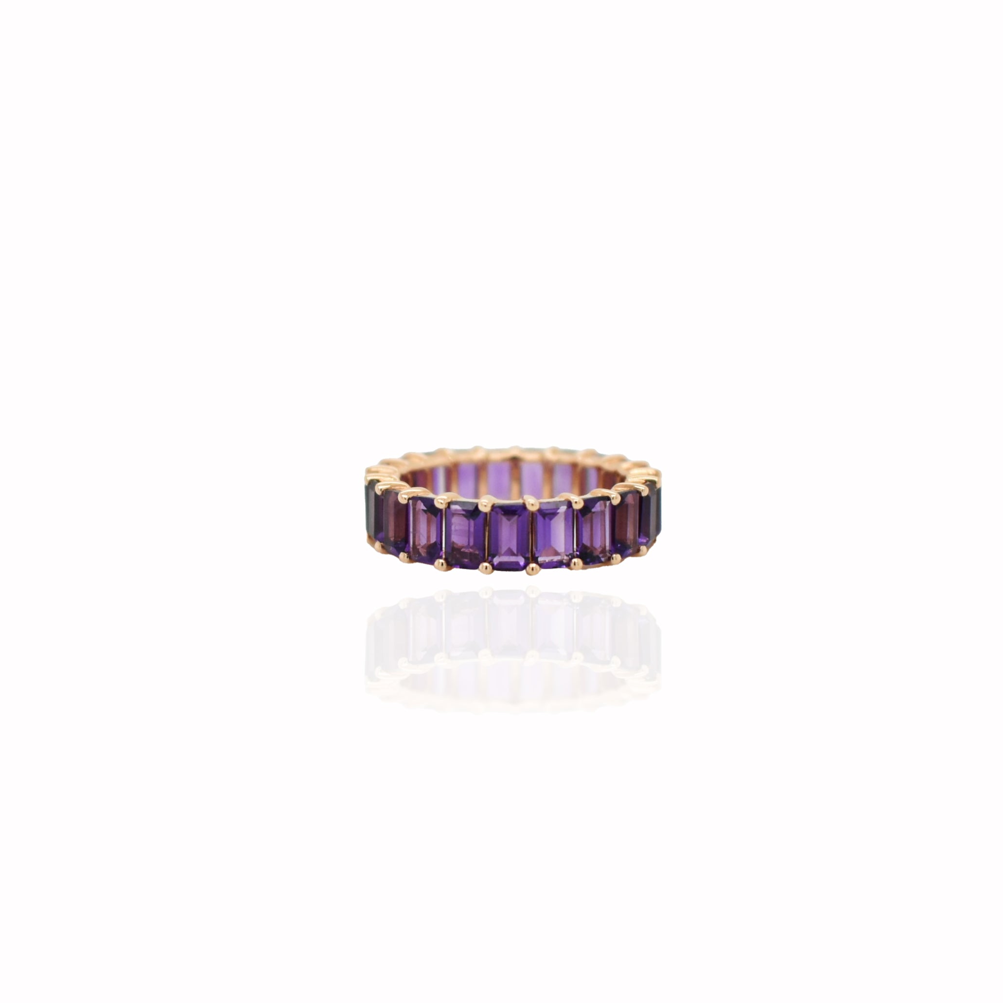 Amethyst Eternity Ring