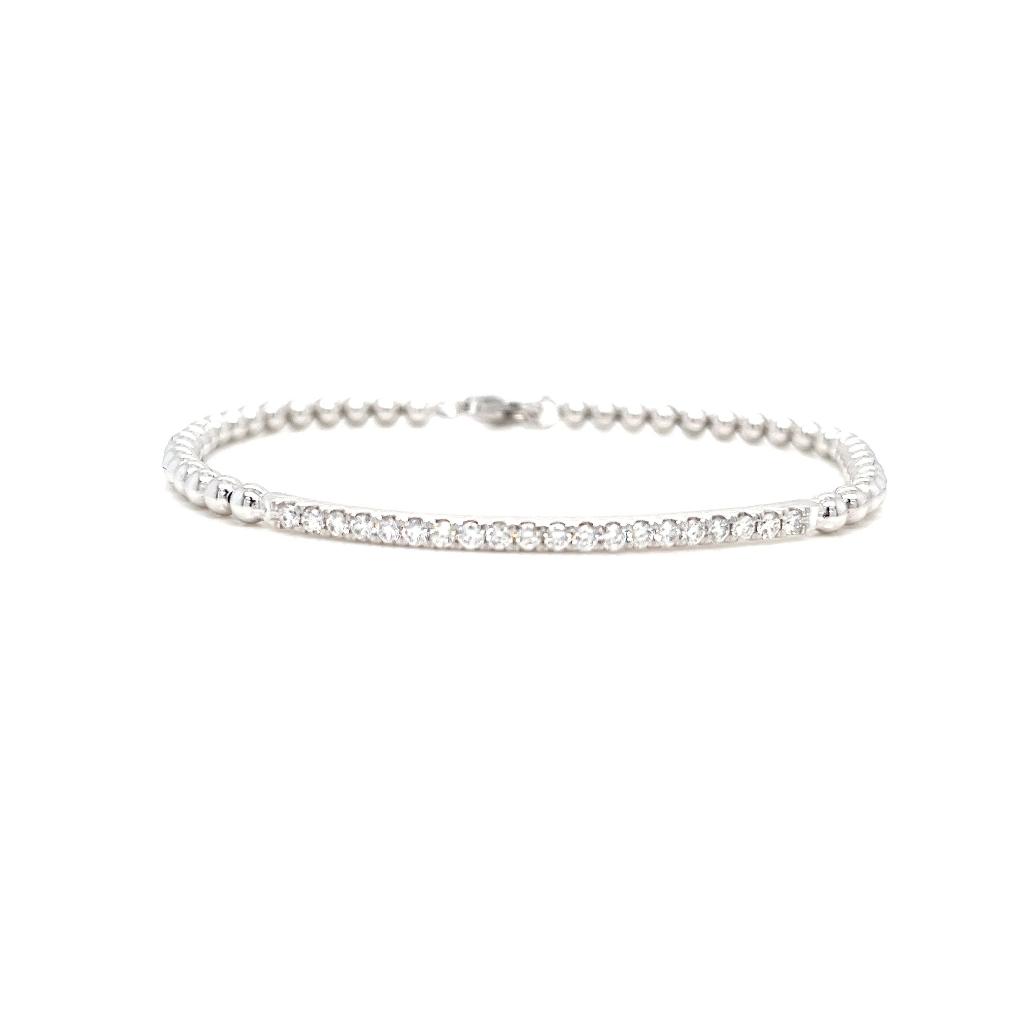 White Gold Diamond Bracelet