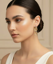 Hammered Chain Earrings