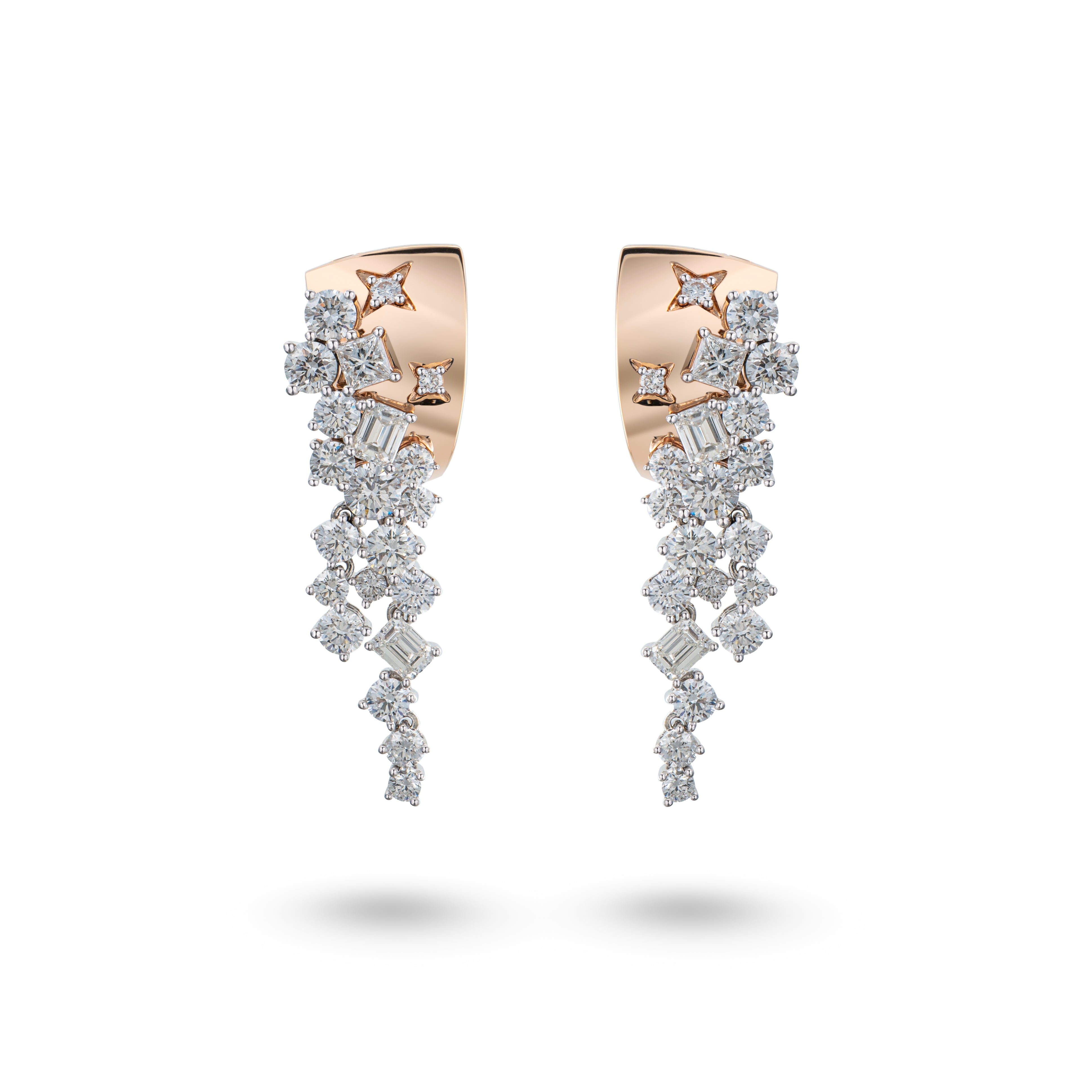 Starry Night Long Drop Earrings