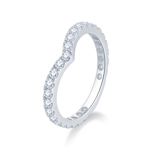 White Diamond Ring - K.S. Sze & Sons