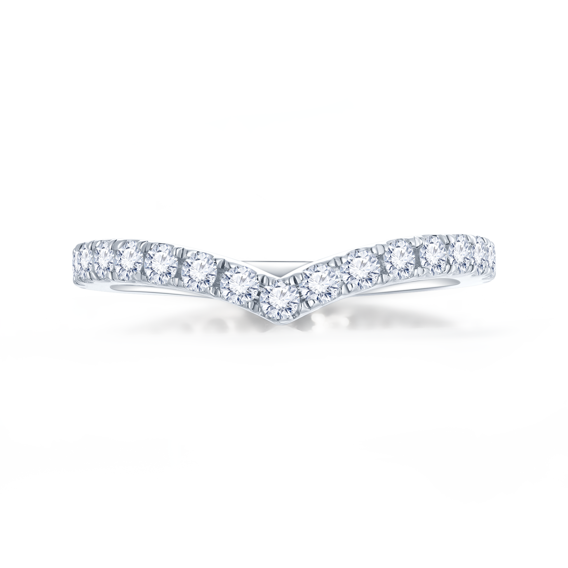 White Diamond Ring - K.S. Sze & Sons