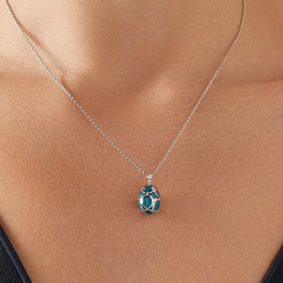 Faberge Heritage Egg Pendant - K.S. Sze & Sons