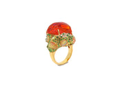 Fire Opal Ring