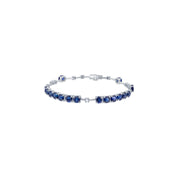 Blue Sapphire Diamond Bracelet