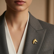 Mother of Pearl Horse Pin
