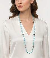Turquoise & Pearl Necklace