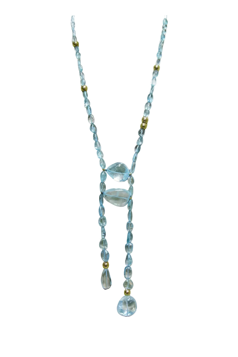 Aquamarine Necklace - K.S. Sze & Sons