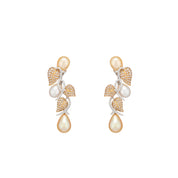 South Sea Pearl & Diamond Earrings - K.S. Sze & Sons