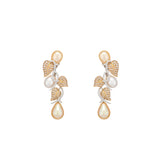 South Sea Pearl & Diamond Earrings