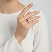 Ruby Diamond Ring