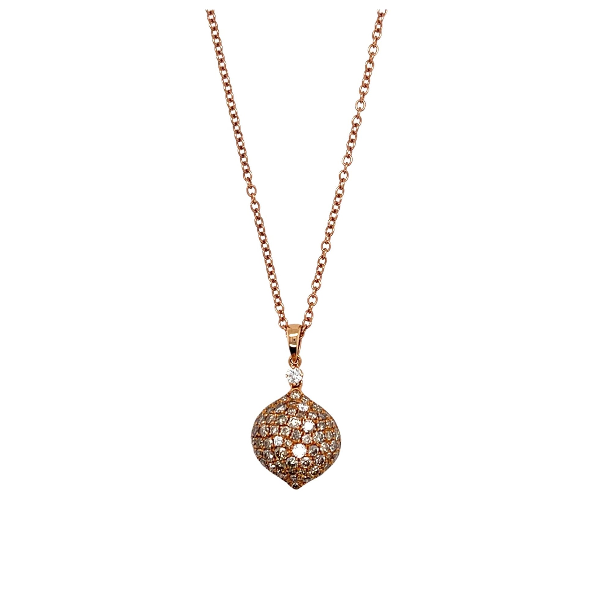 Brown Diamond Necklace - K.S. Sze & Sons