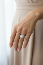 White Diamond Ring
