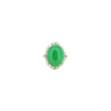 Jade & Diamond Ring