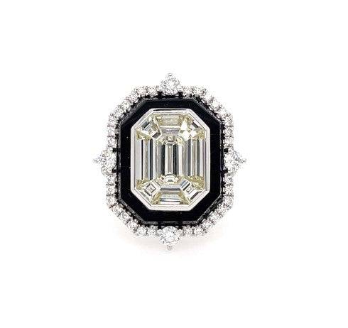 Art Deco Diamond Ring - K.S. Sze & Sons