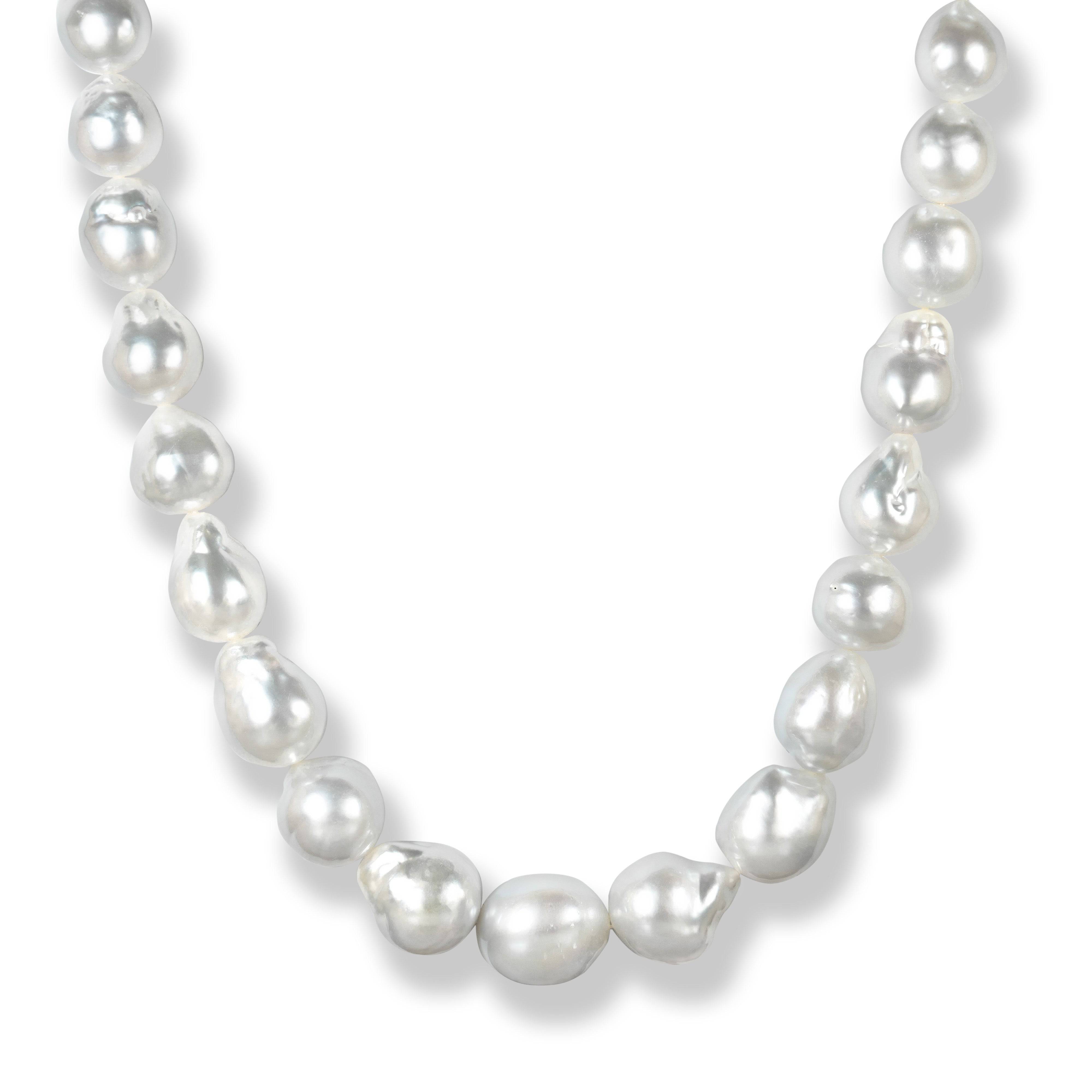 Baroque South Sea Pearl Necklace - K.S. Sze & Sons