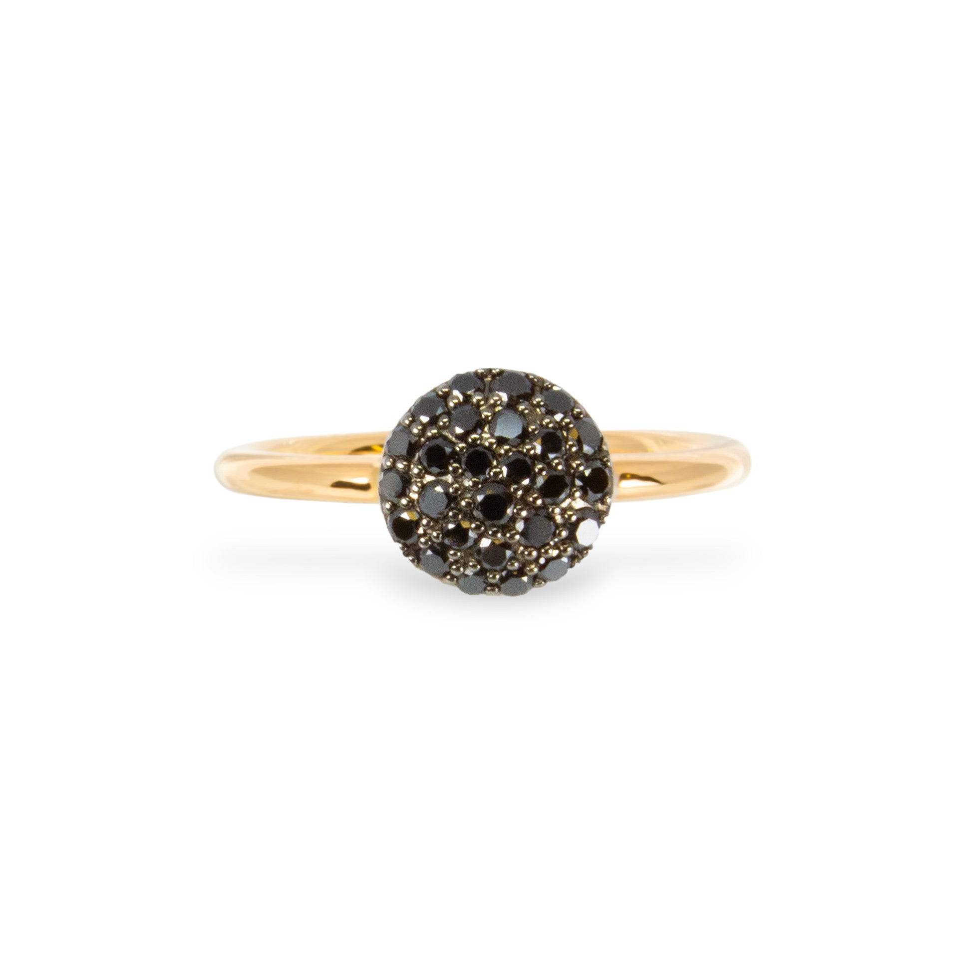 Black Diamond Ring - K.S. Sze & Sons