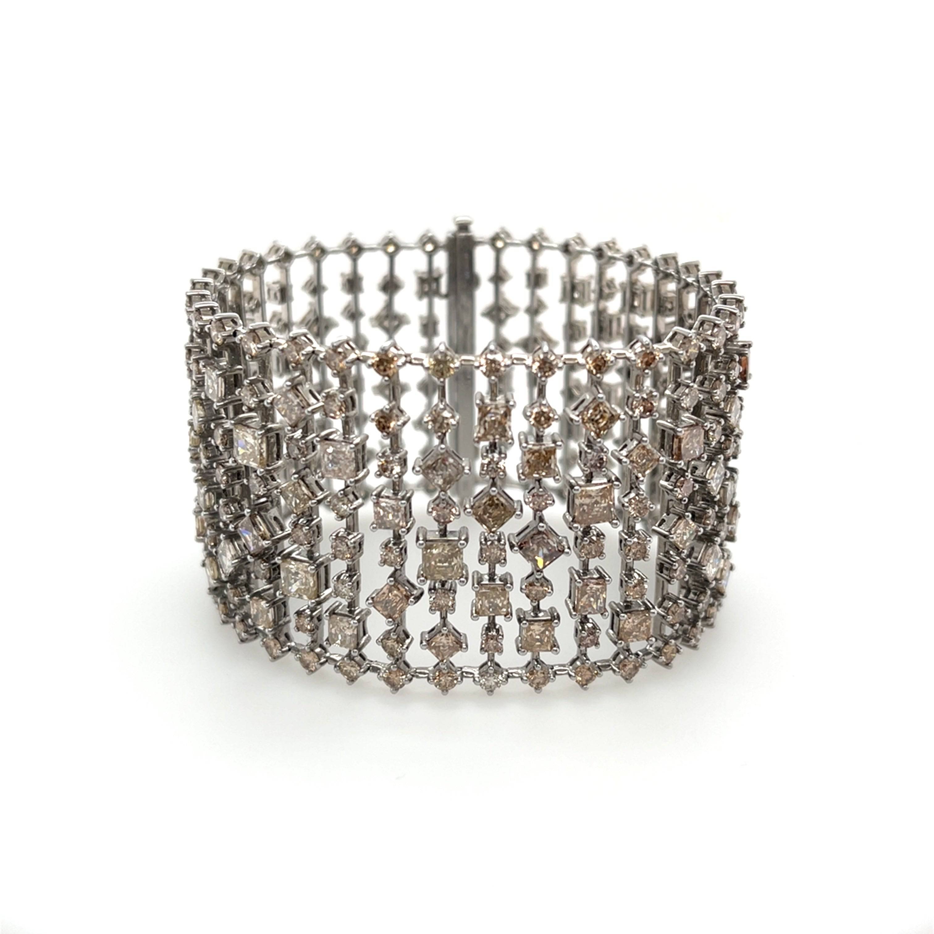 Brown Diamond Bracelet - K.S. Sze & Sons