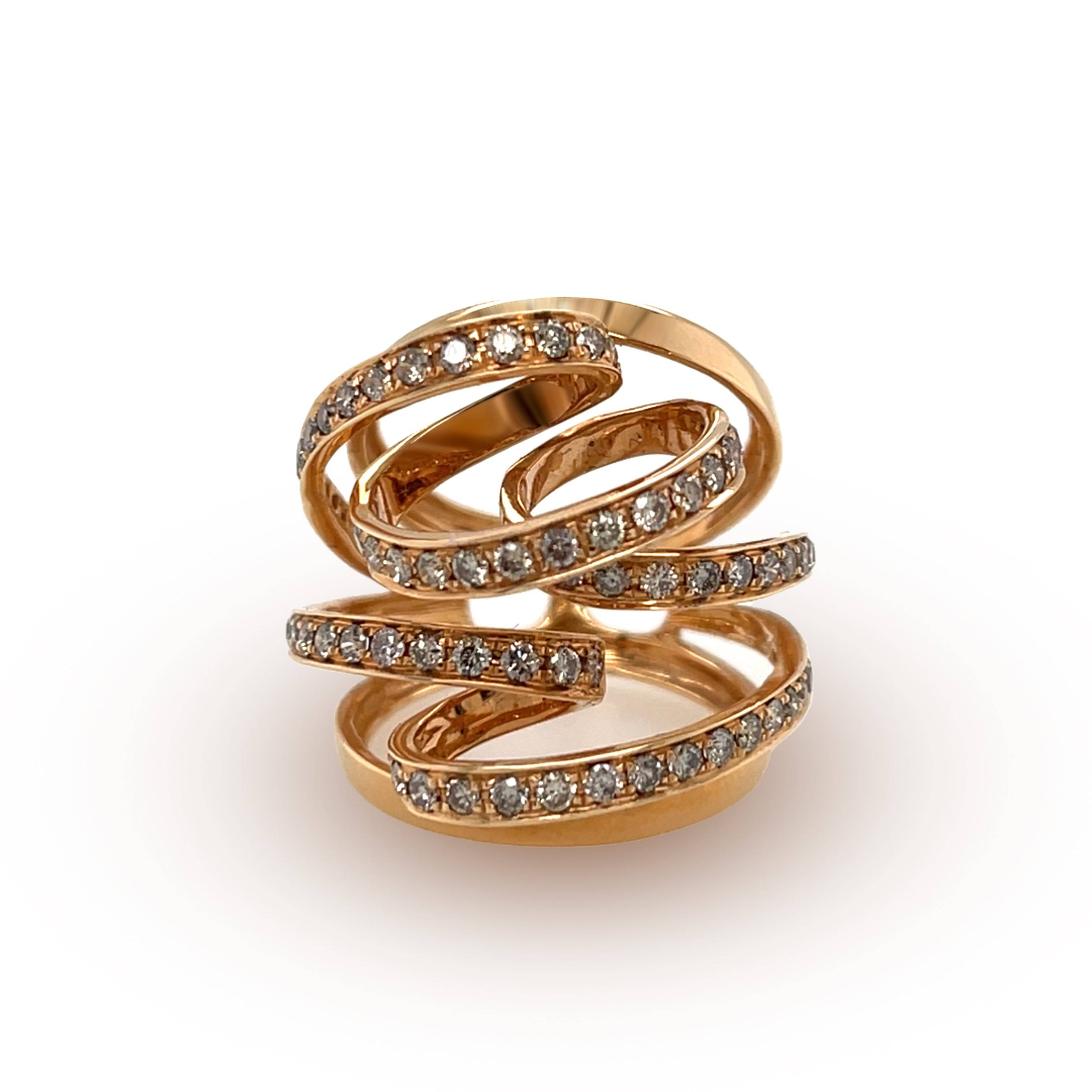 Brown Diamond Ring - K.S. Sze & Sons