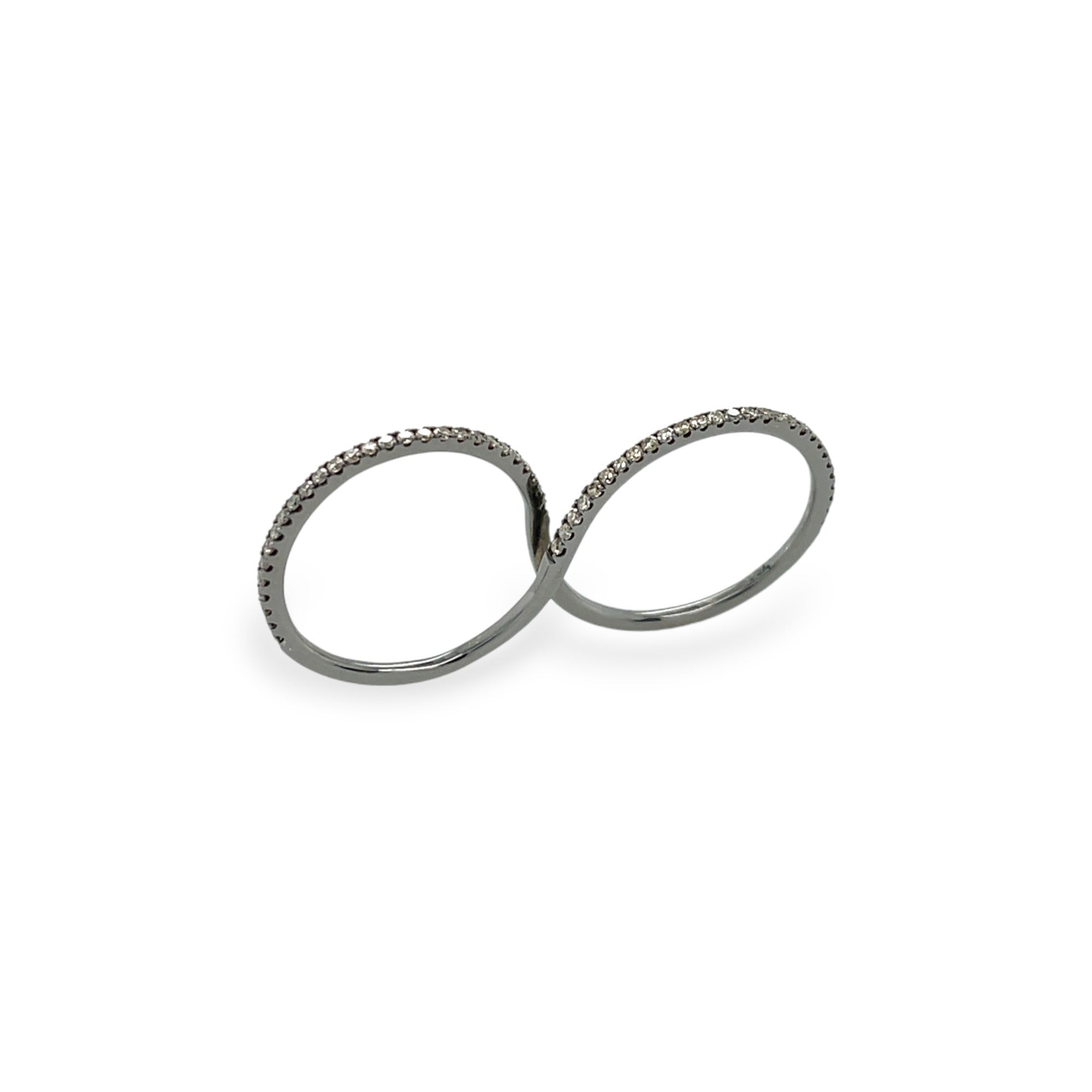 Brown Diamond Twist Ring - K.S. Sze & Sons