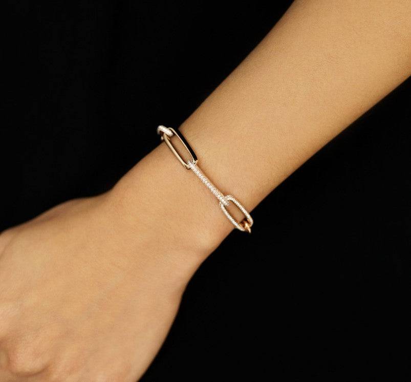 Chain Diamond Bracelet - K.S. Sze & Sons