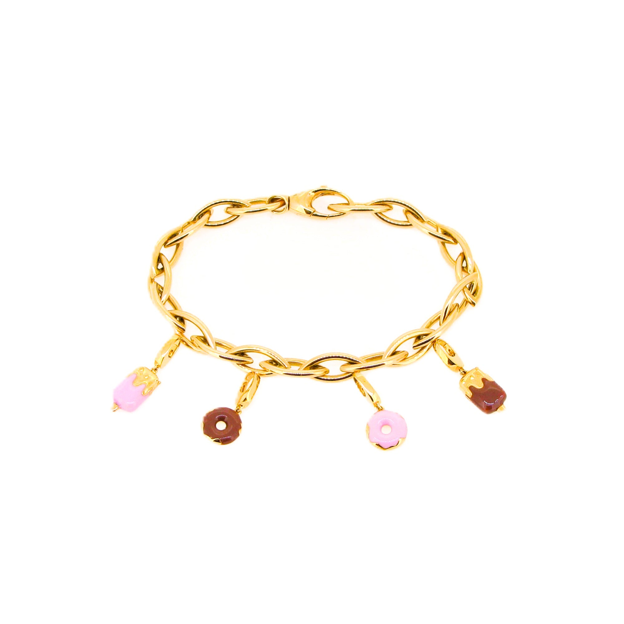 Enamel Donut Charm - K.S. Sze & Sons