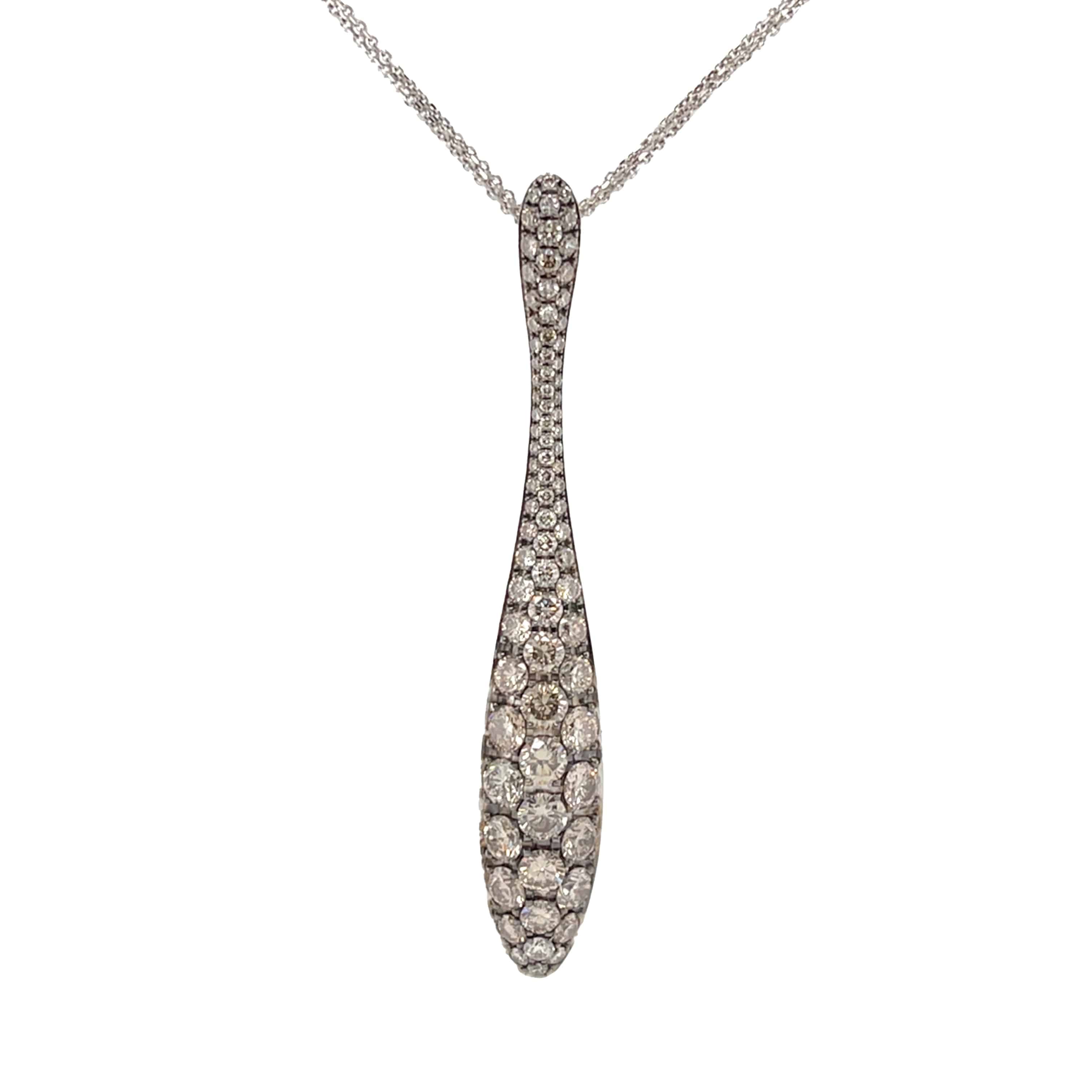 Color Diamond Necklace - K.S. Sze & Sons