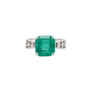 Columbia Emerald & Diamond Ring - K.S. Sze & Sons