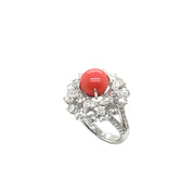 Conch Pearl & Diamond Ring - K.S. Sze & Sons