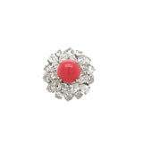 Conch Pearl & Diamond Ring