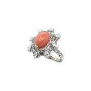 Conch Pearl & Diamond Ring - K.S. Sze & Sons