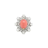 Conch Pearl & Diamond Ring