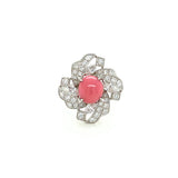 Conch Pearl & Diamond Ring