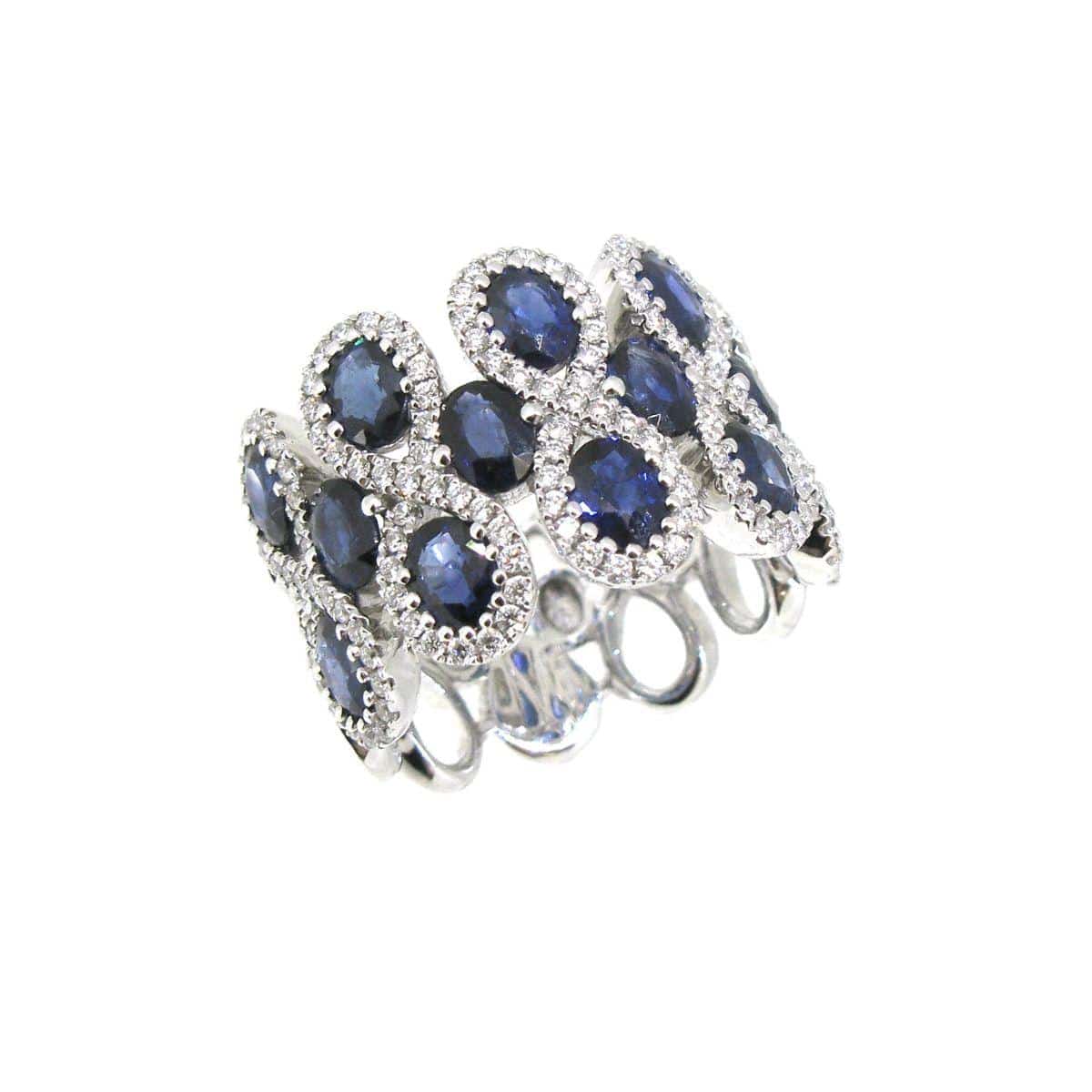 Crown Sapphire Ring - K.S. Sze & Sons